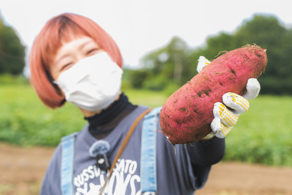 ロシアン佐藤の推しさつまいもを育てる推し農家とおいも掘り