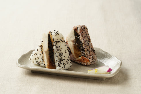 鯖とろスモークのおにぎり