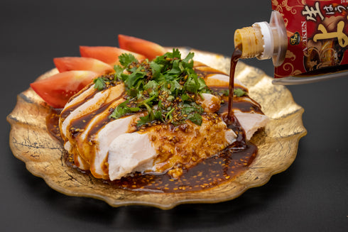 味研よだれ鶏四川万能ソースを使ったよだれ鶏
