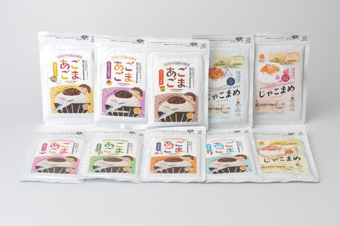 バラエティ10種セット 島根県産おさかなソフトふりかけパウチ ご自宅用