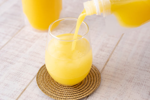 八丈島レモンのレモネード