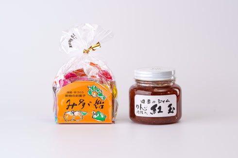 50点限定【オリジナルチャーム付き】ロシアン佐藤の「完熟果実のごほうび」セット 完全手づくりみすゞ飴と四季のジャム