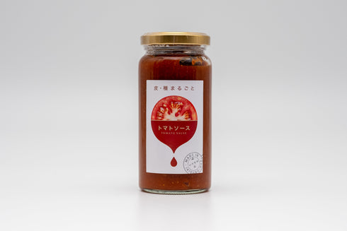 ひかわ食品加工いりすの丘「皮・種まるごとトマトソース」